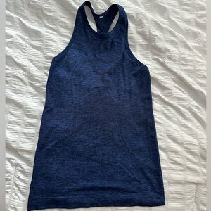 Lululemon blue racerback swiftly tech